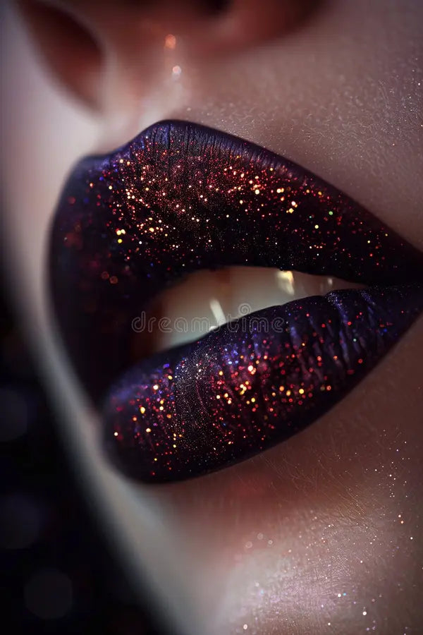 Kawaii Kisses Glitter Lip Kit : Sugar Plum
