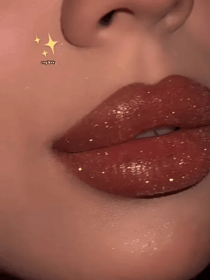 Kawaii Kisses Glitter Lip Kit : Chocolate Sprinkles